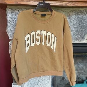 MIOU MUSE Boston Brown Sweater